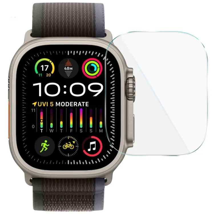 IMAK 強化ガラスウォッチ保護フィルム 自己位置決めバージョン、Apple Watch Ultra 1/2/3 49mm用