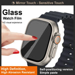 IMAK 強化ガラスウォッチ保護フィルム 自己位置決めバージョン、Apple Watch Ultra 1/2/3 49mm用