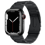 PG63 三連ビーズ突起チタンメタルウォッチバンド、Apple Watch Series 6 40mm用、Apple Watch Series 6 44mm用、Apple Watch Series 5 44mm用、Apple Watch Series 5 40mm用、Apple Watch Series 4 44mm用、Apple Watch Series 4 40mm用