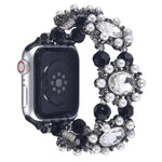 ビーズパール宝石ブレスレットウォッチバンド、Apple Watch 42mm用、Apple Watch 38mm用