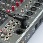 XK041L XLR 3ピンストレートオスからエルボーメスオーディオケーブル、0.3m、1m、2m、3m、5m、10m