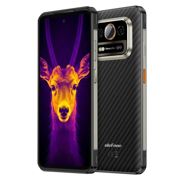 Ulefone Armor 25T Pro 頑丈スマートフォン、サーマルイメージング、6.78インチ Android 15 MediaTek Dimensity 6300 オクタコア、ネットワーク：5G、NFC、8GB+256GB