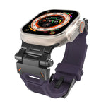 ステンレススチールコネクター TPUウォッチバンド、Apple Watch Series 9 45mm用、Apple Watch Ultra 49mm用