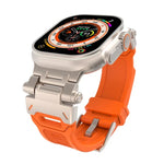 ステンレススチールコネクター TPUウォッチバンド、Apple Watch Series 6 44mm用、Apple Watch Series 5 44mm用