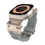 ステンレススチールコネクター TPUウォッチバンド、Apple Watch Series 6 44mm用、Apple Watch Series 5 44mm用