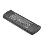 MX3 2.4GHz Fly Air Mouse LED Backlight Wireless Keyboard Remote Control with Gyroscope for Android TV Box / PC