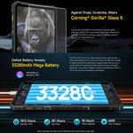 Ulefone Armor Pad 3 Pro 頑丈タブレットPC、10.36インチ Android 13 MediaTek MT8788 オクタコア 4Gネットワーク、EUプラグ、Armor Pad 3 Pro