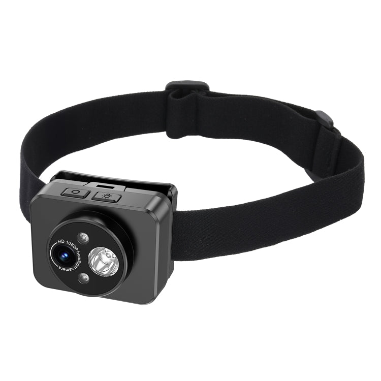 D8 1080PヘッドマウントLEDモーションセンサー動画録画ライトカメラ、D8