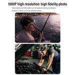 D8 1080PヘッドマウントLEDモーションセンサー動画録画ライトカメラ、D8