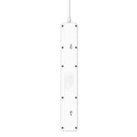 LDNIO SC5319 5ポジショントラベルホームオフィスソケット、38W USBポート付き、ケーブル長：2m、EUプラグ、UKプラグ、米国プラグ