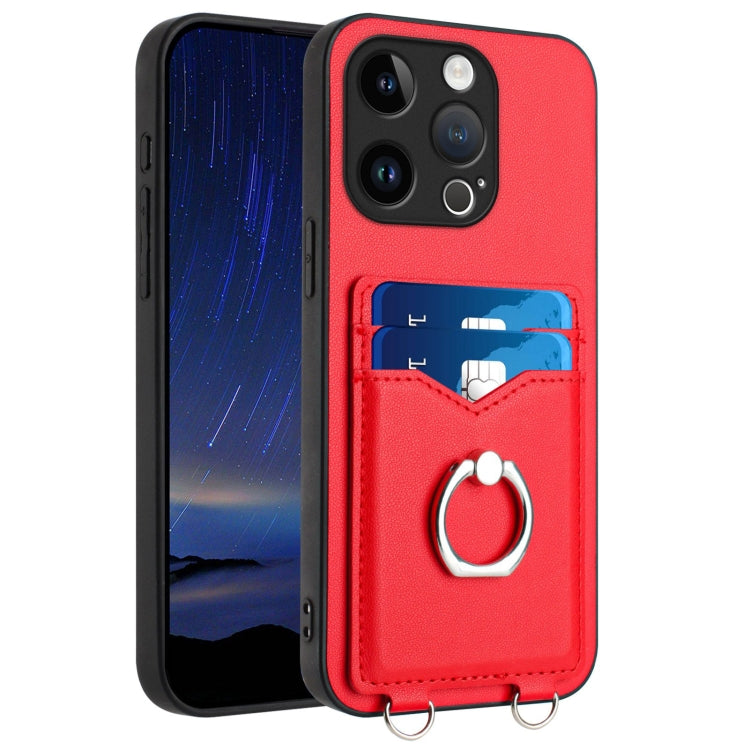 R20 リングカードホルダー付きスマホケース、iPhone 17 Pro Max 用、iPhone 17 Pro 用、iPhone 17 用、iPhone Air 用、iPhone 15 Pro Max 用、iPhone 15 Pro 用、iPhone 15 Plus 用、iPhone 15 用