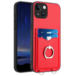 R20 リングカードホルダー付きスマホケース、iPhone 14 Plus 用、iPhone 14 用、iPhone 14 Pro 用、iPhone 14 Pro Max 用、iPhone SE 2022 / SE 2020 / 8 用、iPhone 13 Pro Max 用、iPhone 13 Pro 用、iPhone 13 用