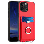 R20 リングカードホルダー付きスマホケース、iPhone 14 Plus 用、iPhone 14 用、iPhone 14 Pro 用、iPhone 14 Pro Max 用、iPhone SE 2022 / SE 2020 / 8 用、iPhone 13 Pro Max 用、iPhone 13 Pro 用、iPhone 13 用