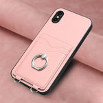 R20 リングカードホルダー付きスマホケース、iPhone XS / X 用、iPhone XR 用、iPhone XS Max 用、iPhone 8 Plus / 7 Plus 用