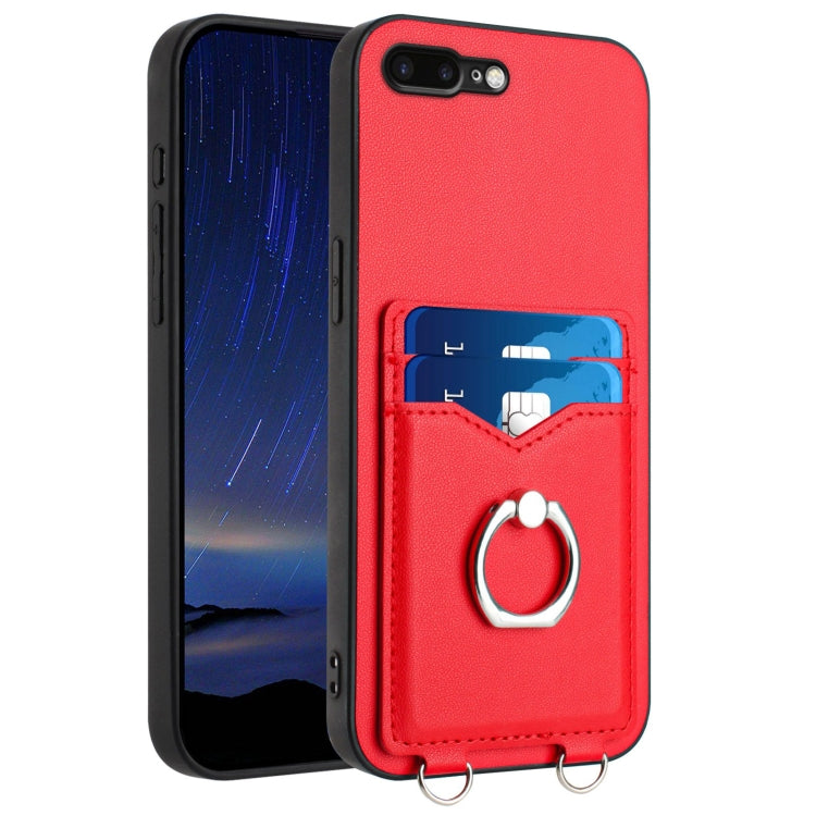 R20 リングカードホルダー付きスマホケース、iPhone XS / X 用、iPhone XR 用、iPhone XS Max 用、iPhone 8 Plus / 7 Plus 用