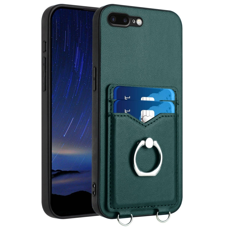 R20 リングカードホルダー付きスマホケース、iPhone XS / X 用、iPhone XR 用、iPhone XS Max 用、iPhone 8 Plus / 7 Plus 用