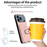 R20 リングカードホルダー付きスマホケース、iPhone 17 Pro Max 用、iPhone 17 Pro 用、iPhone 17 用、iPhone Air 用、iPhone 15 Pro Max 用、iPhone 15 Pro 用、iPhone 15 Plus 用、iPhone 15 用