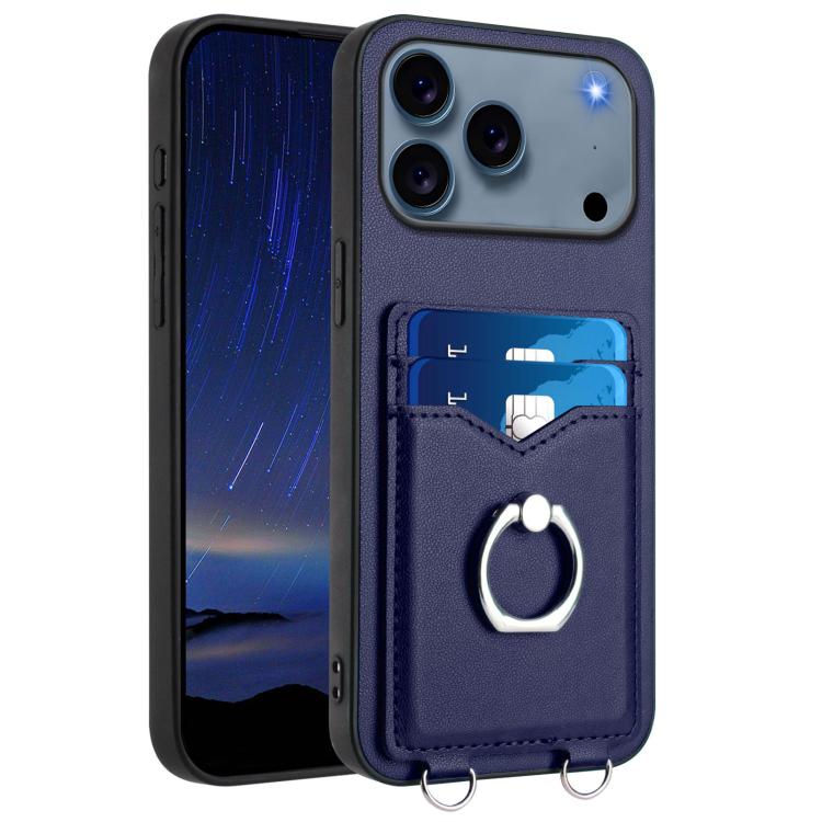 R20 リングカードホルダー付きスマホケース、iPhone 17 Pro Max 用、iPhone 17 Pro 用、iPhone 17 用、iPhone Air 用、iPhone 15 Pro Max 用、iPhone 15 Pro 用、iPhone 15 Plus 用、iPhone 15 用