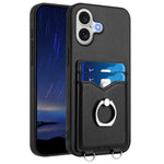 R20 リングカードホルダー付きスマホケース、iPhone 17 Pro Max 用、iPhone 17 Pro 用、iPhone 17 用、iPhone Air 用、iPhone 15 Pro Max 用、iPhone 15 Pro 用、iPhone 15 Plus 用、iPhone 15 用
