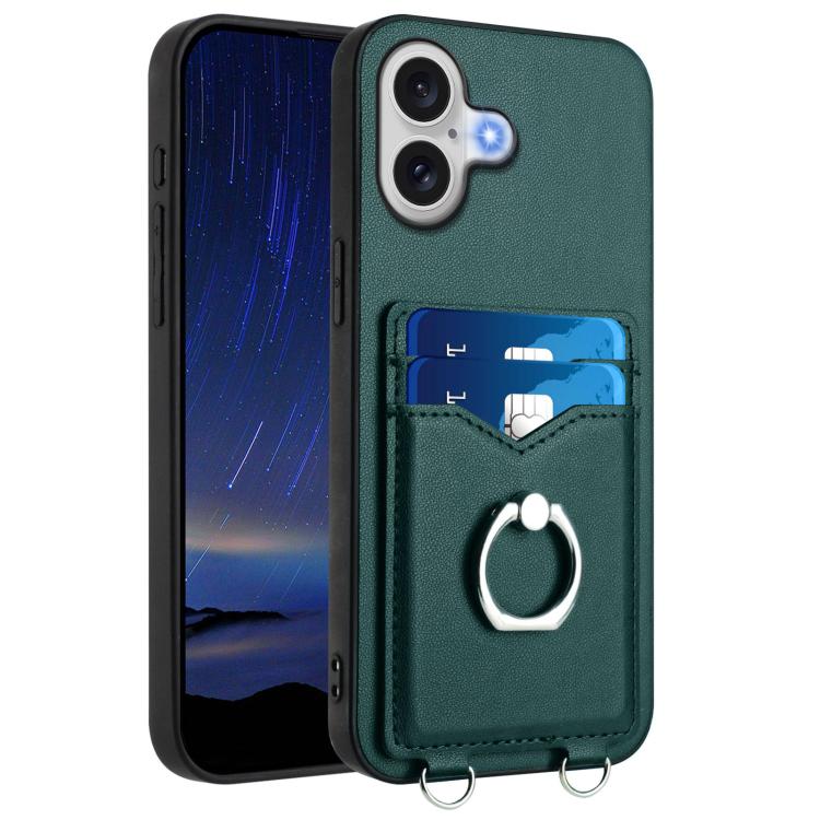 R20 リングカードホルダー付きスマホケース、iPhone 17 Pro Max 用、iPhone 17 Pro 用、iPhone 17 用、iPhone Air 用、iPhone 15 Pro Max 用、iPhone 15 Pro 用、iPhone 15 Plus 用、iPhone 15 用