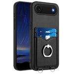R20 リングカードホルダー付きスマホケース、iPhone 17 Pro Max 用、iPhone 17 Pro 用、iPhone 17 用、iPhone Air 用、iPhone 15 Pro Max 用、iPhone 15 Pro 用、iPhone 15 Plus 用、iPhone 15 用