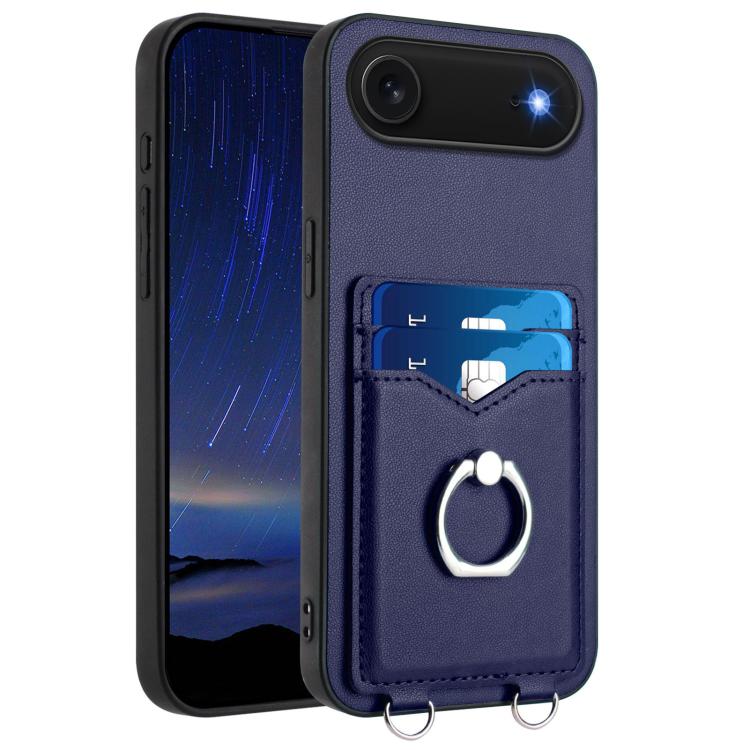 R20 リングカードホルダー付きスマホケース、iPhone 17 Pro Max 用、iPhone 17 Pro 用、iPhone 17 用、iPhone Air 用、iPhone 15 Pro Max 用、iPhone 15 Pro 用、iPhone 15 Plus 用、iPhone 15 用