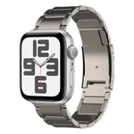 チタン製ウォッチバンド、Apple Watch Series 10 46mm用、Apple Watch Series 10 42mm用、Apple Watch SE 2023 44mm用、Apple Watch SE 2023 40mm用、Apple Watch Ultra 2 49mm用、Apple Watch Series 9 45mm用、Apple Watch Series 9 41mm用