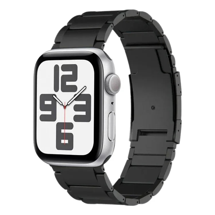 チタン製ウォッチバンド、Apple Watch Series 10 46mm用、Apple Watch Series 10 42mm用、Apple Watch SE 2023 44mm用、Apple Watch SE 2023 40mm用、Apple Watch Ultra 2 49mm用、Apple Watch Series 9 45mm用、Apple Watch Series 9 41mm用