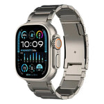 チタン製ウォッチバンド、Apple Watch Series 10 46mm用、Apple Watch Series 10 42mm用、Apple Watch SE 2023 44mm用、Apple Watch SE 2023 40mm用、Apple Watch Ultra 2 49mm用、Apple Watch Series 9 45mm用、Apple Watch Series 9 41mm用
