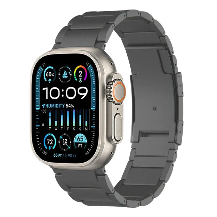 チタン製ウォッチバンド、Apple Watch Series 10 46mm用、Apple Watch Series 10 42mm用、Apple Watch SE 2023 44mm用、Apple Watch SE 2023 40mm用、Apple Watch Ultra 2 49mm用、Apple Watch Series 9 45mm用、Apple Watch Series 9 41mm用