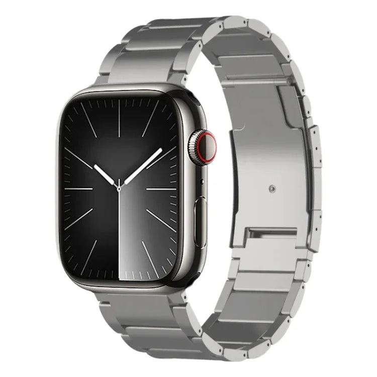 チタン製ウォッチバンド、Apple Watch Series 10 46mm用、Apple Watch Series 10 42mm用、Apple Watch SE 2023 44mm用、Apple Watch SE 2023 40mm用、Apple Watch Ultra 2 49mm用、Apple Watch Series 9 45mm用、Apple Watch Series 9 41mm用