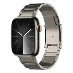 チタン製ウォッチバンド、Apple Watch Series 10 46mm用、Apple Watch Series 10 42mm用、Apple Watch SE 2023 44mm用、Apple Watch SE 2023 40mm用、Apple Watch Ultra 2 49mm用、Apple Watch Series 9 45mm用、Apple Watch Series 9 41mm用
