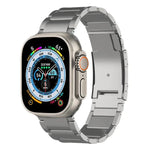 チタン製ウォッチバンド、Apple Watch Series 10 46mm用、Apple Watch Series 10 42mm用、Apple Watch SE 2023 44mm用、Apple Watch SE 2023 40mm用、Apple Watch Ultra 2 49mm用、Apple Watch Series 9 45mm用、Apple Watch Series 9 41mm用