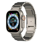 チタン製ウォッチバンド、Apple Watch Series 10 46mm用、Apple Watch Series 10 42mm用、Apple Watch SE 2023 44mm用、Apple Watch SE 2023 40mm用、Apple Watch Ultra 2 49mm用、Apple Watch Series 9 45mm用、Apple Watch Series 9 41mm用