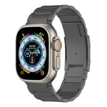 チタン製ウォッチバンド、Apple Watch Series 10 46mm用、Apple Watch Series 10 42mm用、Apple Watch SE 2023 44mm用、Apple Watch SE 2023 40mm用、Apple Watch Ultra 2 49mm用、Apple Watch Series 9 45mm用、Apple Watch Series 9 41mm用