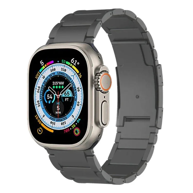 チタン製ウォッチバンド、Apple Watch Series 10 46mm用、Apple Watch Series 10 42mm用、Apple Watch SE 2023 44mm用、Apple Watch SE 2023 40mm用、Apple Watch Ultra 2 49mm用、Apple Watch Series 9 45mm用、Apple Watch Series 9 41mm用