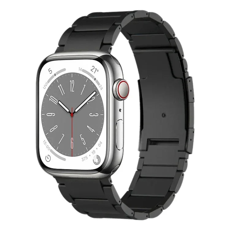 チタン製ウォッチバンド、Apple Watch Series 10 46mm用、Apple Watch Series 10 42mm用、Apple Watch SE 2023 44mm用、Apple Watch SE 2023 40mm用、Apple Watch Ultra 2 49mm用、Apple Watch Series 9 45mm用、Apple Watch Series 9 41mm用