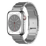 チタン製ウォッチバンド、Apple Watch Series 10 46mm用、Apple Watch Series 10 42mm用、Apple Watch SE 2023 44mm用、Apple Watch SE 2023 40mm用、Apple Watch Ultra 2 49mm用、Apple Watch Series 9 45mm用、Apple Watch Series 9 41mm用