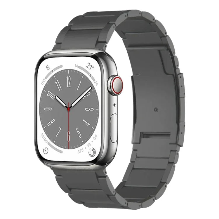 チタン製ウォッチバンド、Apple Watch Series 10 46mm用、Apple Watch Series 10 42mm用、Apple Watch SE 2023 44mm用、Apple Watch SE 2023 40mm用、Apple Watch Ultra 2 49mm用、Apple Watch Series 9 45mm用、Apple Watch Series 9 41mm用