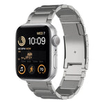 チタン製ウォッチバンド、Apple Watch Series 10 46mm用、Apple Watch Series 10 42mm用、Apple Watch SE 2023 44mm用、Apple Watch SE 2023 40mm用、Apple Watch Ultra 2 49mm用、Apple Watch Series 9 45mm用、Apple Watch Series 9 41mm用