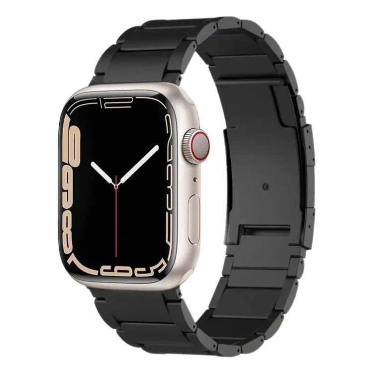チタン製ウォッチバンド、Apple Watch Series 7 41mm用、Apple Watch Series 7 45mm用、Apple Watch SE 40mm用、Apple Watch SE 44mm用、Apple Watch Series 6 40mm用、Apple Watch Series 6 44mm用、Apple Watch Series 5 44mm用