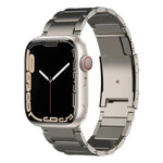 チタン製ウォッチバンド、Apple Watch Series 7 41mm用、Apple Watch Series 7 45mm用、Apple Watch SE 40mm用、Apple Watch SE 44mm用、Apple Watch Series 6 40mm用、Apple Watch Series 6 44mm用、Apple Watch Series 5 44mm用