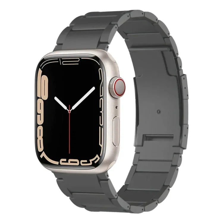 チタン製ウォッチバンド、Apple Watch Series 7 41mm用、Apple Watch Series 7 45mm用、Apple Watch SE 40mm用、Apple Watch SE 44mm用、Apple Watch Series 6 40mm用、Apple Watch Series 6 44mm用、Apple Watch Series 5 44mm用