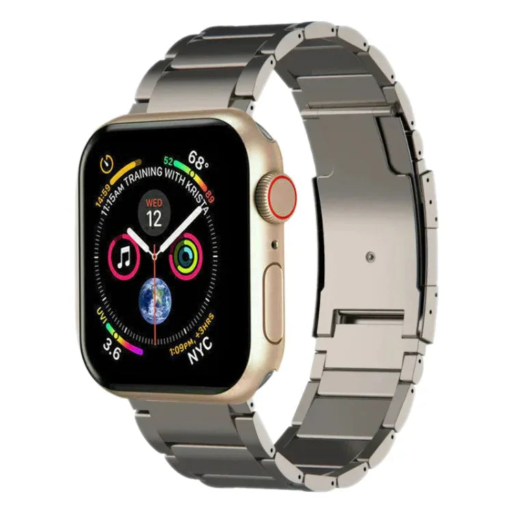 チタン製ウォッチバンド、Apple Watch Series 7 41mm用、Apple Watch Series 7 45mm用、Apple Watch SE 40mm用、Apple Watch SE 44mm用、Apple Watch Series 6 40mm用、Apple Watch Series 6 44mm用、Apple Watch Series 5 44mm用