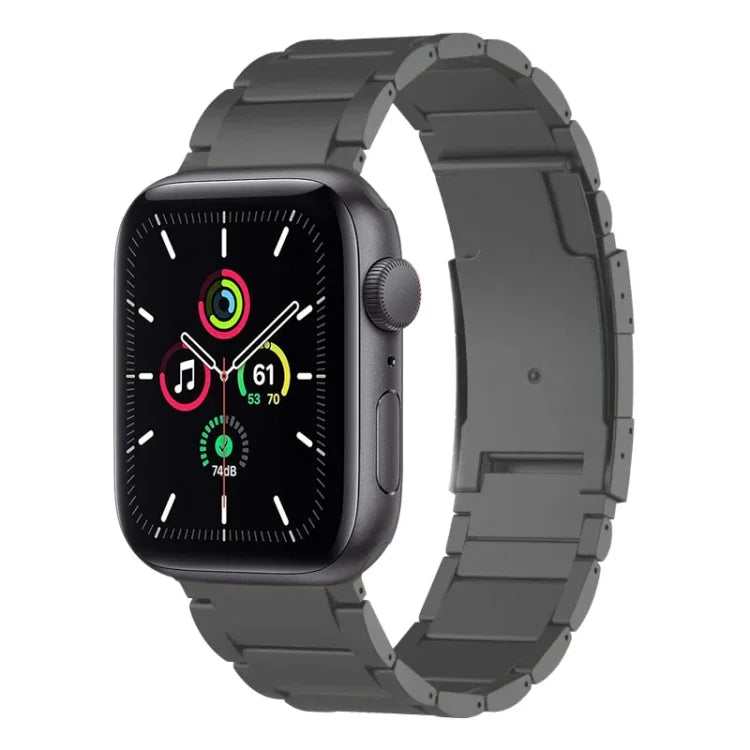 チタン製ウォッチバンド、Apple Watch Series 7 41mm用、Apple Watch Series 7 45mm用、Apple Watch SE 40mm用、Apple Watch SE 44mm用、Apple Watch Series 6 40mm用、Apple Watch Series 6 44mm用、Apple Watch Series 5 44mm用