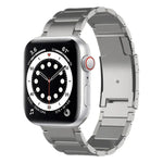 チタン製ウォッチバンド、Apple Watch Series 7 41mm用、Apple Watch Series 7 45mm用、Apple Watch SE 40mm用、Apple Watch SE 44mm用、Apple Watch Series 6 40mm用、Apple Watch Series 6 44mm用、Apple Watch Series 5 44mm用