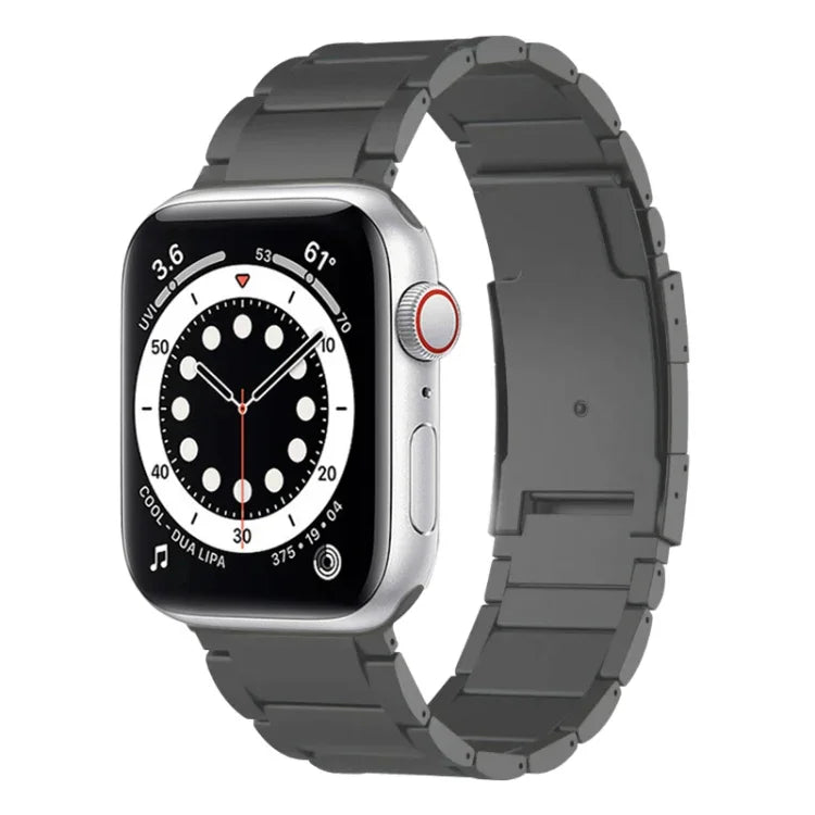 チタン製ウォッチバンド、Apple Watch Series 7 41mm用、Apple Watch Series 7 45mm用、Apple Watch SE 40mm用、Apple Watch SE 44mm用、Apple Watch Series 6 40mm用、Apple Watch Series 6 44mm用、Apple Watch Series 5 44mm用