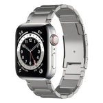 チタン製ウォッチバンド、Apple Watch Series 7 41mm用、Apple Watch Series 7 45mm用、Apple Watch SE 40mm用、Apple Watch SE 44mm用、Apple Watch Series 6 40mm用、Apple Watch Series 6 44mm用、Apple Watch Series 5 44mm用