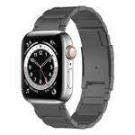 チタン製ウォッチバンド、Apple Watch Series 7 41mm用、Apple Watch Series 7 45mm用、Apple Watch SE 40mm用、Apple Watch SE 44mm用、Apple Watch Series 6 40mm用、Apple Watch Series 6 44mm用、Apple Watch Series 5 44mm用