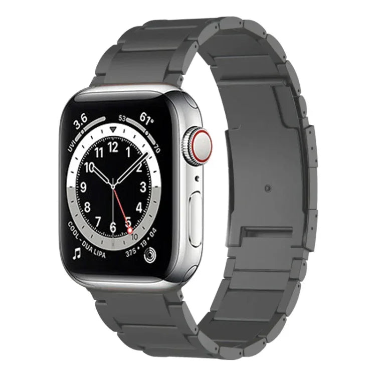 チタン製ウォッチバンド、Apple Watch Series 7 41mm用、Apple Watch Series 7 45mm用、Apple Watch SE 40mm用、Apple Watch SE 44mm用、Apple Watch Series 6 40mm用、Apple Watch Series 6 44mm用、Apple Watch Series 5 44mm用